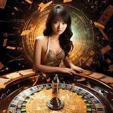Tampilan meja poker online Texas Hold'em di mutiarapoker dengan antarmuka modern